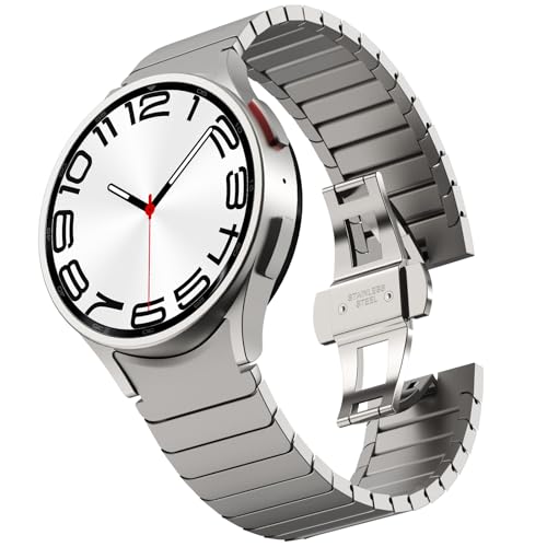 KADES No Gap Metal Link Band for Galaxy Watch 7/6/5/4/Classic/Pro 40-47mm - image 1