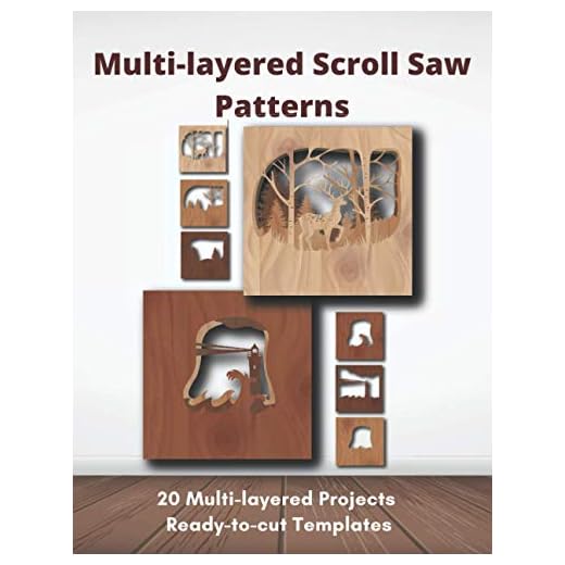 Multi-Layered Scroll Saw Project Templates