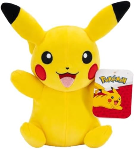 Ya en mundofriki.es: Pokémon Peluche Pokemon Pikachu - 20 cm de altura - amarillo/rojo - Peluche oficial para niños a partir de 2 años