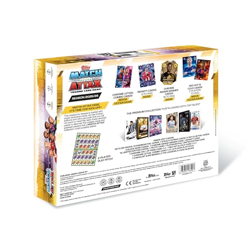 Image of Topps UEFA Champions League Match Attax 2025-26 Trading and Collectible Card Game (Bonanza Pack Plus)