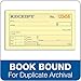 TOPS Money Receipt Book, 2-Part, Carbonless, 2 5/8 x 5 3/8 Inches, 50 Sheets, White and Canary, (46820)