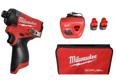 Electric - M12 Fuel. 1/4 HEX Impact Driver KIT