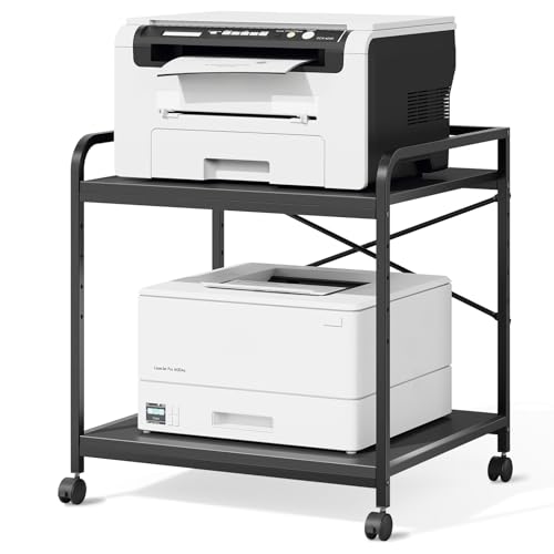 Meuble imprimante sous bureau pour supprimer l'encombrement de travail