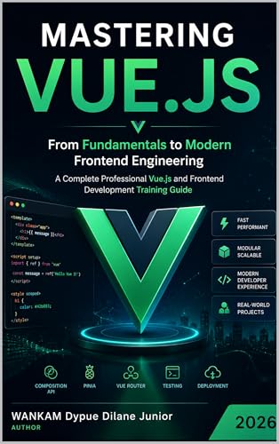 MASTERING VUE.JS From Fundamentals to Modern Frontend Engineering: A Complete Professional Vue.js and Frontend Development Training Guide (Frontend Engineering Series Book 7)