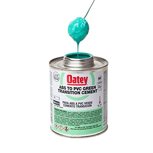 Cemento solvente medio Oatey verde 32 Oz miniatura 2