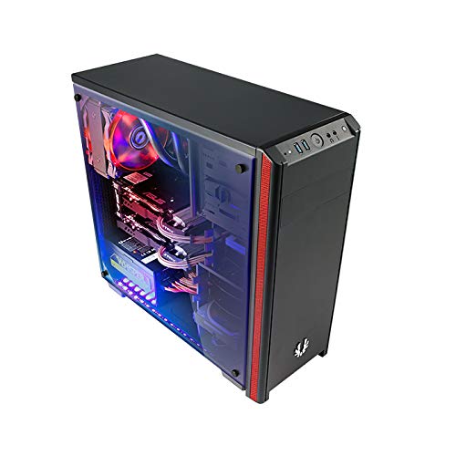 Amazon | BitFenix Nova TG Black ATX対応PCケース BFX-NTG-100-KKWSK