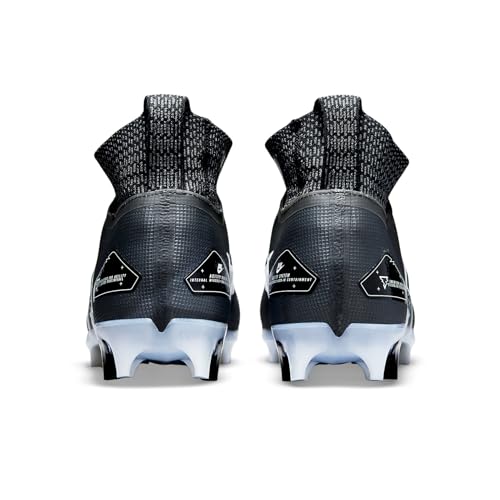 Image of Nike Alpha Menace Elite 3 White /Particle Grey /Opti Yellow /Black Mens Football Cleat.
