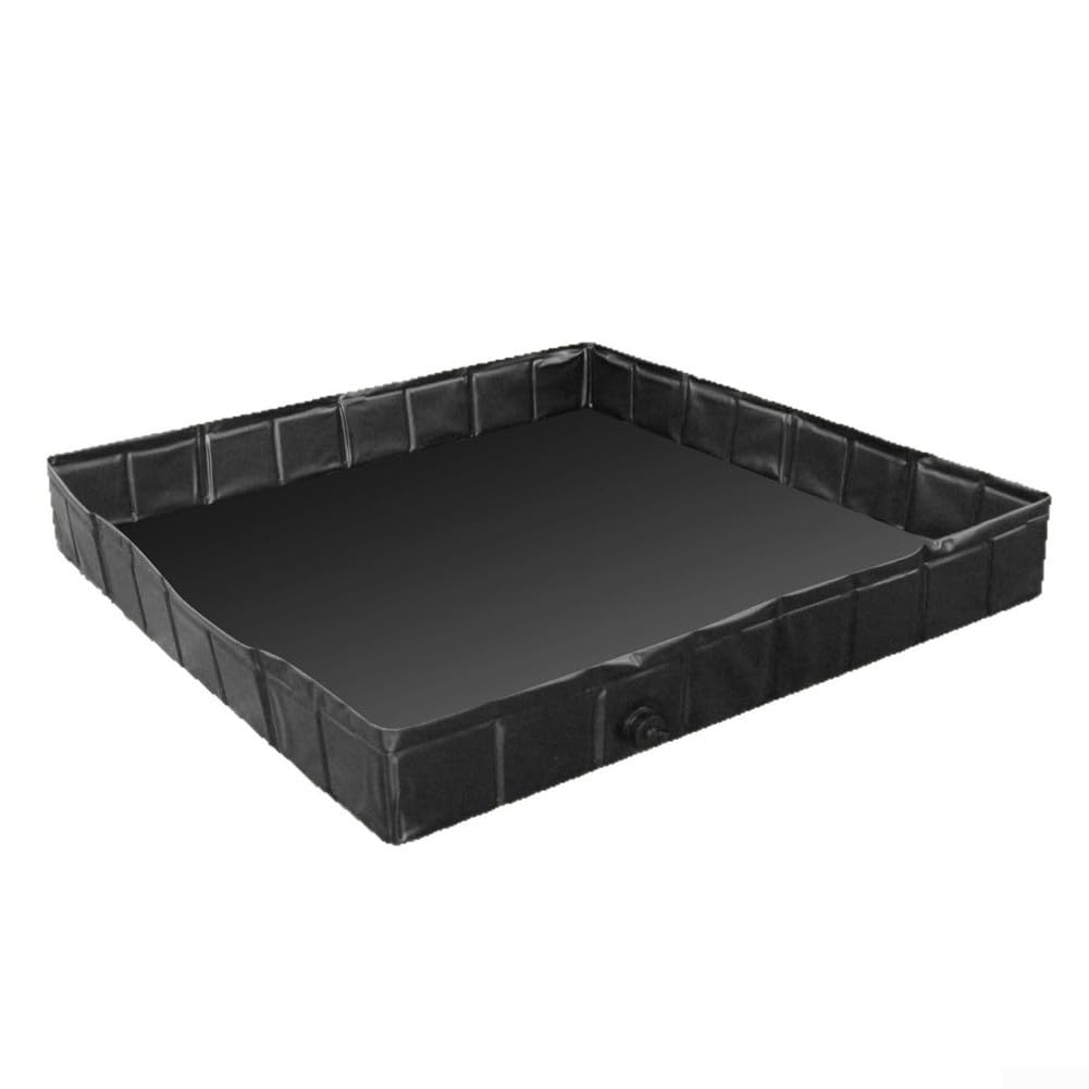 Base doccia pieghevole da campeggio, piatto doccia portatile con tubo di scarico, bacino doccia esterno per camper
