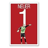 Graphics 17 Bayern Munich Manuel Neuer Art Poster - Bayern Munich Artwork
