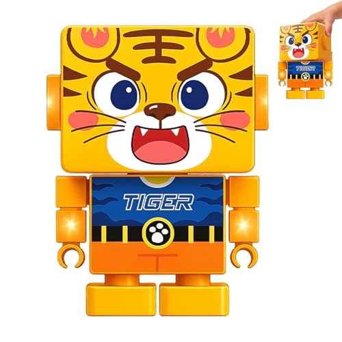 Jouet de tigre lumineux, le cadeau d'anniversaire interactif idéal