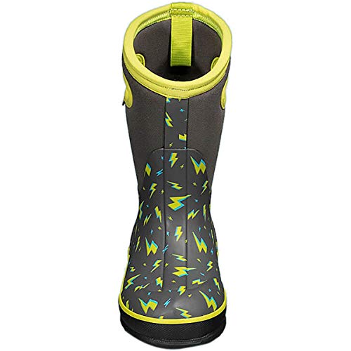 Image of Bogs Kids Classic Flower Stripes Winter Snow Boot