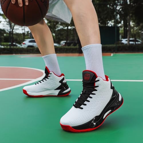 Image of Beita High Upper Basketball Shoes for Men Sneakers Breathable Sports Shoes Anti Slip