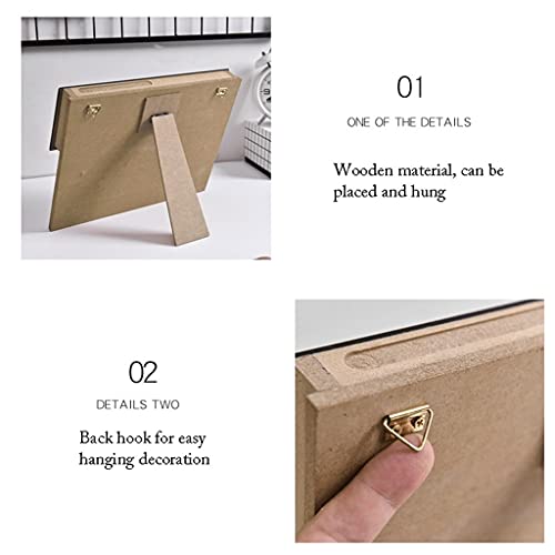 Bureau kalender Houten Kalender Desktop Perpetual Flip Calendar 2021 Perpetual-Permanent Academic Desk Agenda Pad 11x8… - Image 5