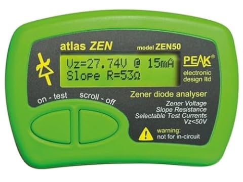 Velleman Atlas Zen - Analizator DIOD ZENER (0-50 V)