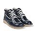 Kickers Men's Kick Hi Classic Ankle Boots | Extra Comfortable | Added Durability | Premium Quality, Navy, 45