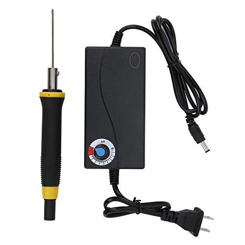 Cortador de espuma de cuchillo caliente, cortador de espuma de cuchillo Cortador de alambre caliente eléctrico Pluma de corte de espuma Tablero de poliestireno Tablero KT(Enchufe de la UE)