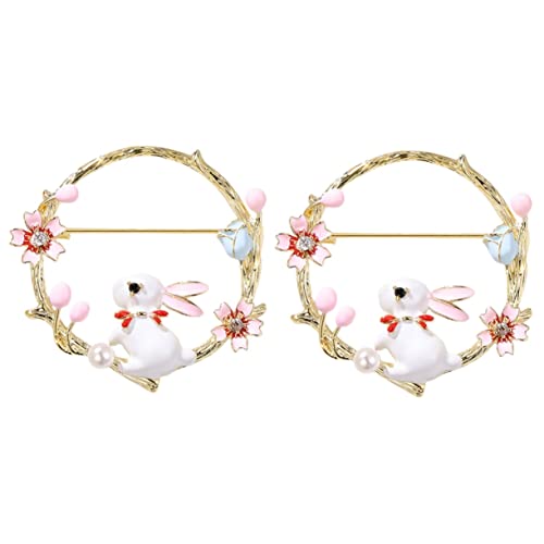 Broche lapin oreilles peluche Healvian, le petit cadeau idéal pour les passionnés de mode