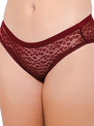 Image of Women Bikini Maroon Panty (Elpmaml1022-P) | ELGANTE ELPMAML1022-P