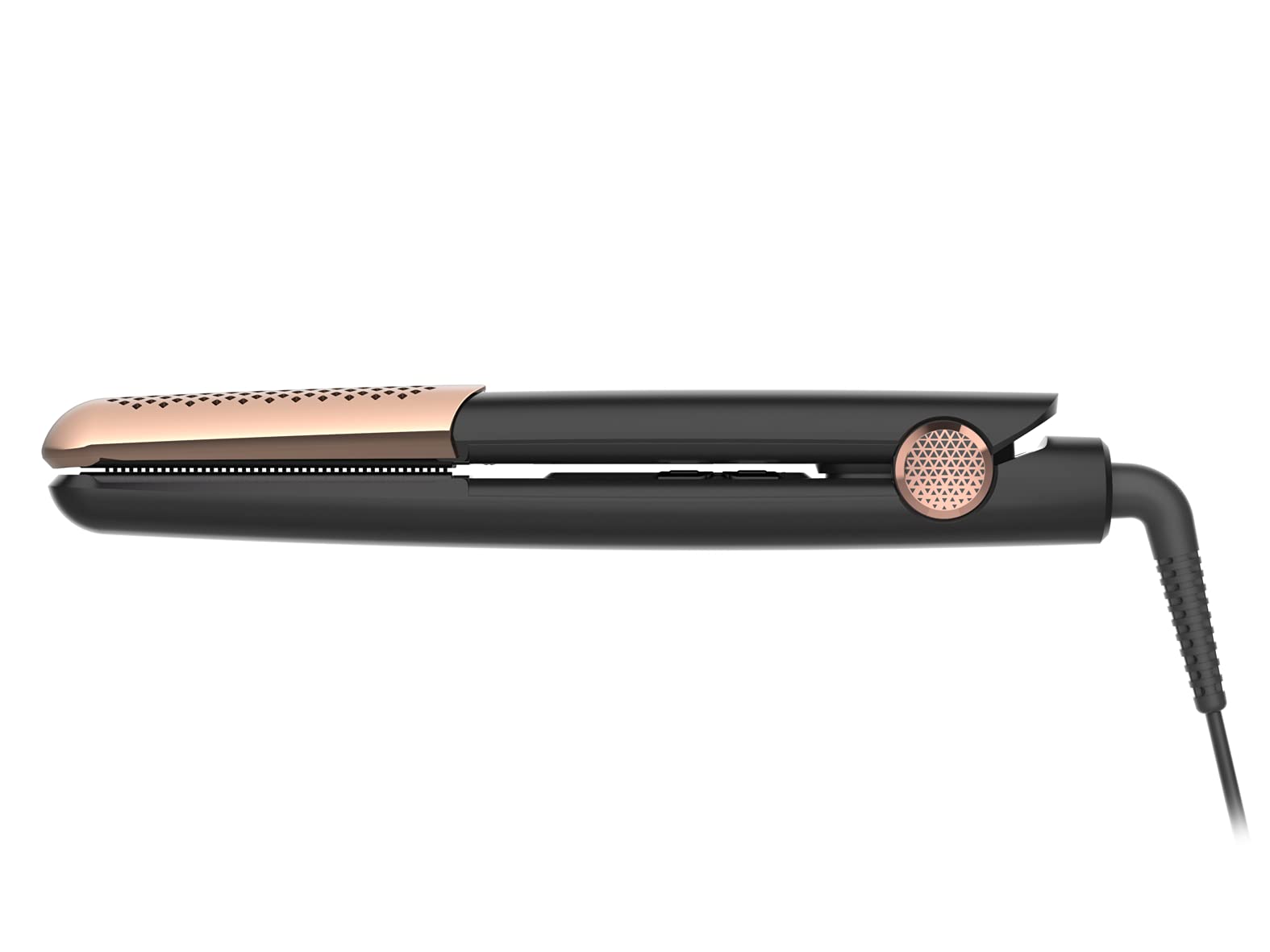 Rowenta Ultimate Experience Inimitable SF8230 - Plancha y rizador de pelo 2 en 1 con placas flotantes 3d, revestimiento piedra mineral, 5 temperaturas ajustables, para todo tipo de cabello