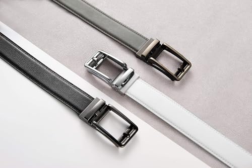 Image of CHAOREN Click Belts for Men - Mens Ratchet Belt 1 3 /8 inch for Dress Pants - Perfect Companion to Men's Oxfords