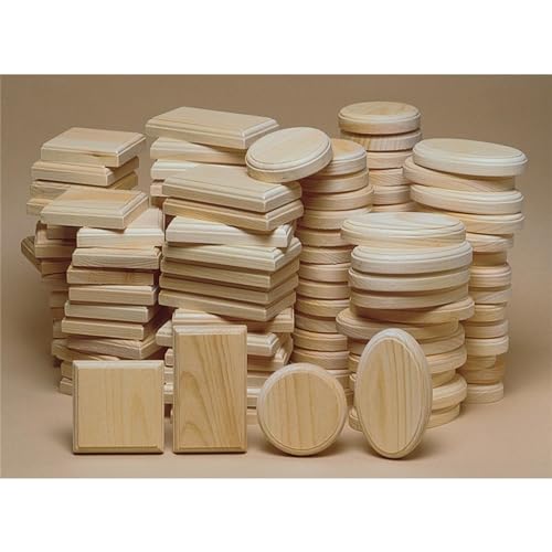 Wp38 Inachevé Pin plaque pour projets de gravure et peinture sur bois