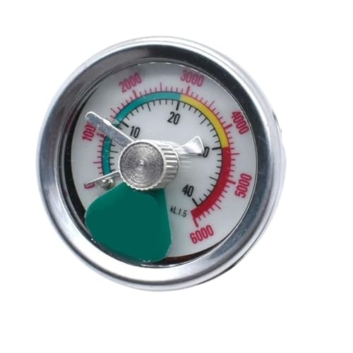 Manomètre 400bar 40mpa réglable M10*1 pour éviter les surpressions d'air