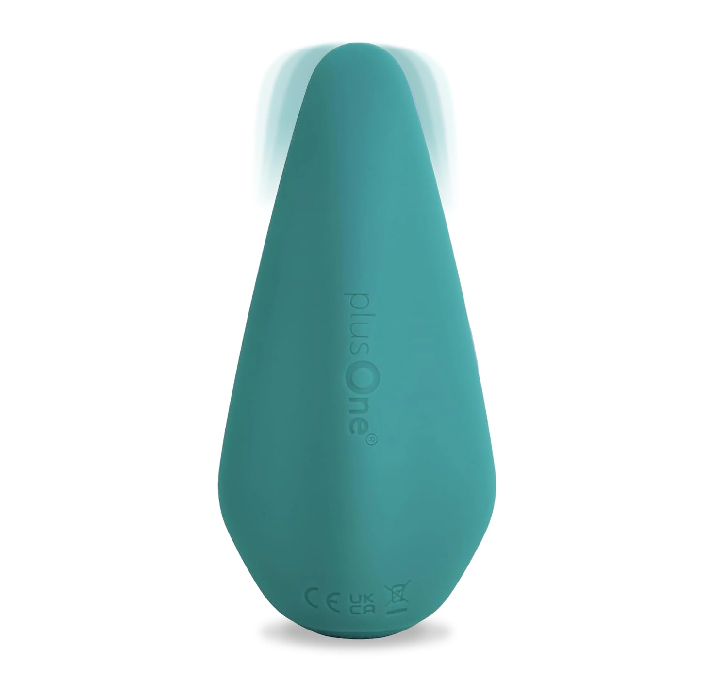 plusOne External Prostate Massaging Device Beginner Friendly Stimulating Massager 10 Vibration Modes Waterproof USB Rechargeable