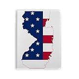 jersey streifen gelb Lieferumfang: 1 x Tagebuch New Jersey USA Karte Sterne Streifen Flagge Form Notizbuch Gummi Cover Tagebuch Softcover Journal