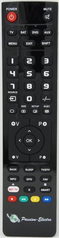 Télécommande Continental Edison CELED32SA420B6 TV LED de rechange