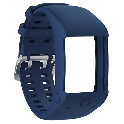 Sweo Correa de reloj de silicona, repuesto para reloj Polar M600 GPS