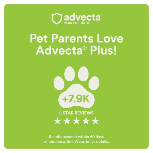 Advecta Plus Cat Flea Treatment 9+ lbs, Imidacloprid, 4-Month | Ideal for Large Cats 9+ lbs; Kills Adult Fleas in 12 hrs; 4-month supply; Breaks Flea Life Cycle - Image 7