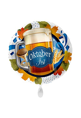 Ballonheld Ballon gonflable Oktoberfest Bière Dirndl 45 cm
