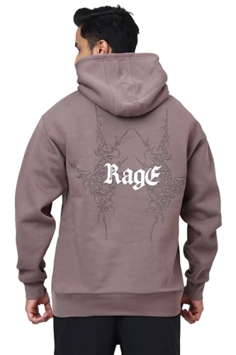 Image of FUAARK Mens Rage Oversized Fit Cotton Hoodie