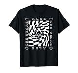 WNBA Las Vegas Aces Retro Wavy Checkerboard T-Shirt