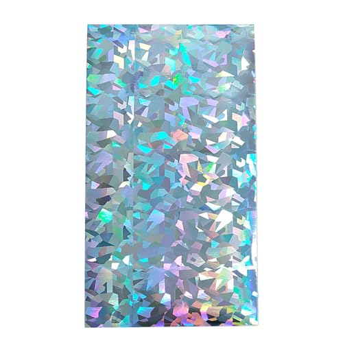 Techinal 10Pcs Fishing Lure Tape Reflective Fishes Scale Stickers Holographics Adhesive Film Artificial Fish Skin Jig Stickers Easy to Use