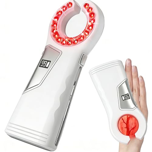 AUNTHUI Portable Vein Finder for IV Access Professional Handheld Vein Finder for Nurses and Clinics Adjustable-Brightness Vein Finders Light Suitable for Various Skin Types Rechargeable - White