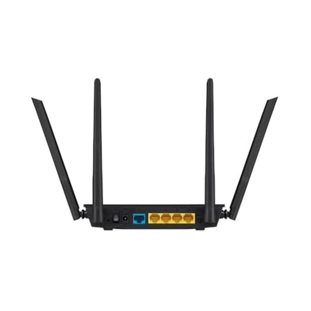 ASUS RT-AC1200 V2, Router a Doppia Banda, Per Modem Operatore e ONT, Nero | Wi-Fi 802.11ac, Velocità di 300 (2,4 GHz) + 867 Mbps (5GHz), Quattro Antenne, Parental Control e ASUS Router App