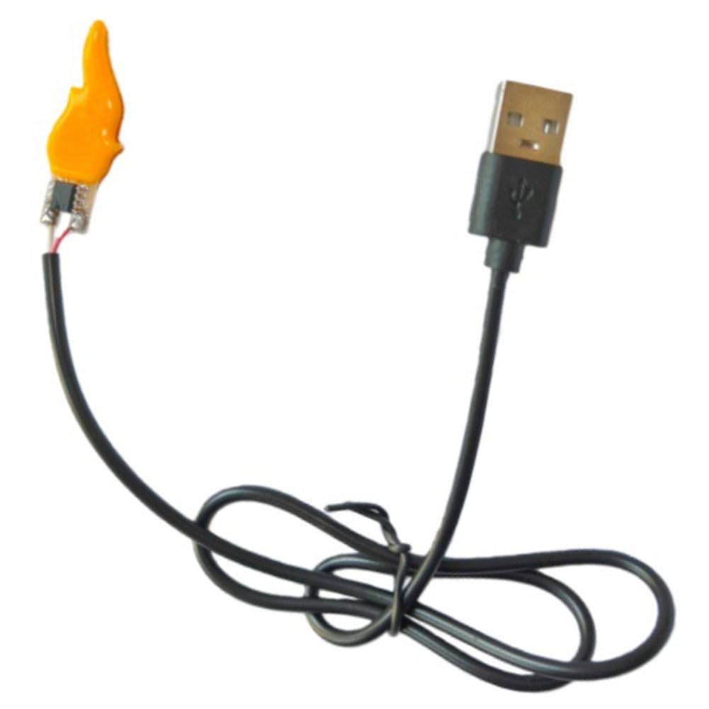 UDSKNV[KSL 5V Flame Lamp Circuit Board Simulation Candle Lamp Circuit Board Wick PCBA for DIY Candle Lights 10pcs