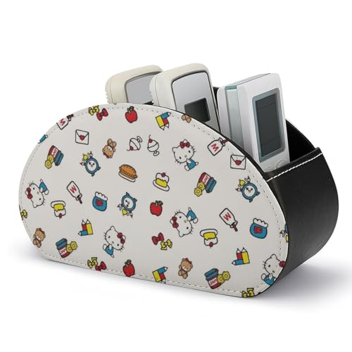 ハローキティ リモコンスタンド リモコンラック ペン立て 家庭用収納ボックス 多機能収納ボック 卓上小物収納ケース デスクペンホルダー オフィス収納ホルダー リモコン置き 化粧品収納 コーヒーテーブル ドレッシング 人気