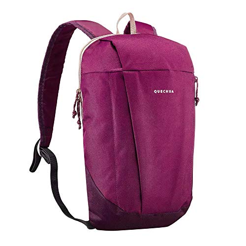 QUECHUA NH100 - Mochila de Senderismo (10 L), Color Violeta, tamaño Talla única