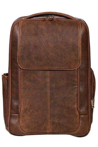 Scully Unisex Leather Front Flap Backpack - 605-10-29