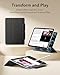ESR for iPad Air 11 Inch Case M4/M3/M2 (2026/2025/2024), iPad Air 5th/4th Gen (2022/2020), Powerful Magnetic Attachment, Slim Trifold Stand Case, Auto Wake/Sleep, Durable Protection, Black