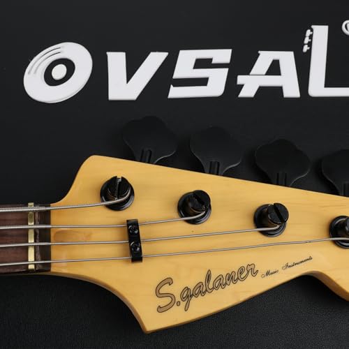 OVSAL Bass Guitar Nut Brass Bass Nut 38mm 4 String Electric BASS Guitar Replacement Parts