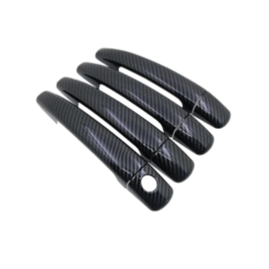 Wsx5fc 1Keyholes 4Door 4 Exterior Door Handles For 208 2012 2013 2014~2018 Car Accessories Door Handle Cover Stickers Style Anti-Scratch