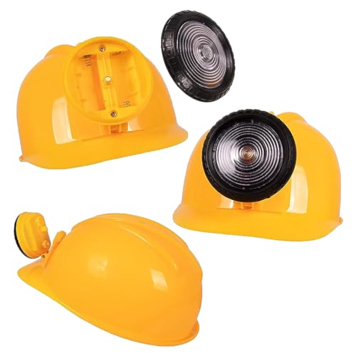 image for Kangaroo Kids Construction Hat Yellow – Adjustable Gold Construction