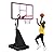 Basketball Hoop Outdoor 8.04-10FT Height Adjustable,Portable Basketball Goal with 44 Inch Shatterproof Backboard,Heavy-Duty Base & Wheels for Youth,Teens,Adults in Backyard,Driveway,Indoor