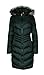 Columbia Womens Polar Freeze Long Down Jacket Omni Heat BLACK Winter Coat (small)