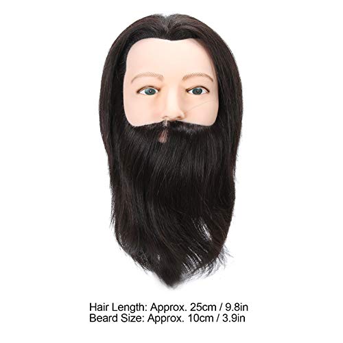 Man Mannequin Head, Mannequin Head Hairdressing Training Head for Barber Shops for Salon - Image 4