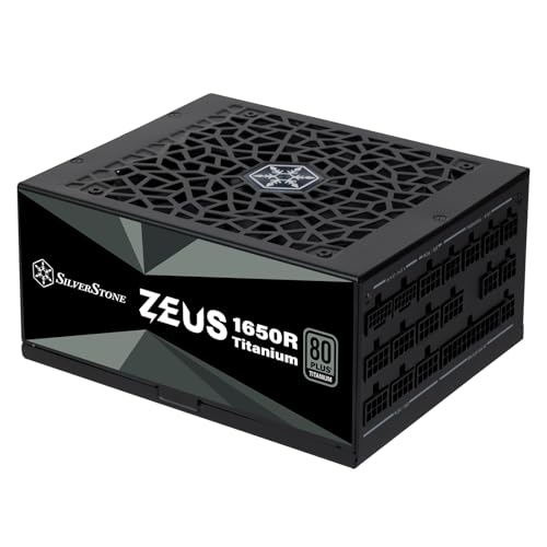 SilverStone Technology Zeus 1650R �`�^�� 80 �v���X �`�^�� 1650W PCIe Gen5 / ATX 3.1 �d���ASST-ZU1650R-TM