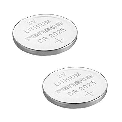 CR Best Price Square 2 x Renata 2025 165mAh Batterien